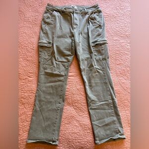 PAIGE Olive Green Cargo Pants